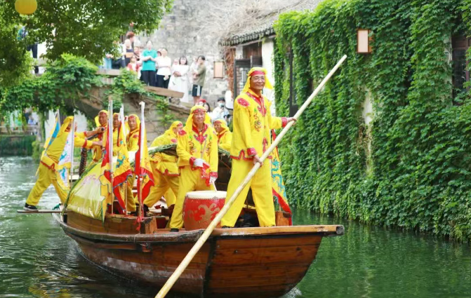 “粽”意周莊 童趣端午